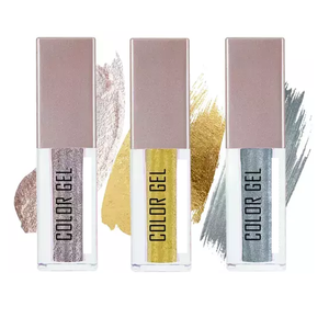 Prebase de Sombras de Ojos Vegana, Natural, Resistente al Agua, Libre de Crueldad Animal, Tres Colores, Tamaño Regular, Base Líquida de Color, AG Organica - Product Image 1