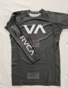 Brazilian Jiu Jitsu No Gi <b>Rash</b> <b>Guards</b> <b>Men</b> Women Custom Made High Quality Anti-Bacterial Breathable Eco-Friendly UPF50+ Anti-UV - Product Image 2