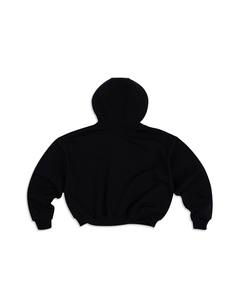 Conjunto de pantalones con capucha y cremallera informal para hombre de alta calidad Diseño de fábrica OEM Temporada de invierno Patrón sólido Suelto Cuello con capucha de lana - Product Image 4