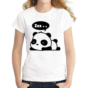 Camisetas de algodón con diseño impreso personalizado para mujeres y niñas, ropa informal de alta calidad, venta al por mayor, precio de exportación - Product Image 5