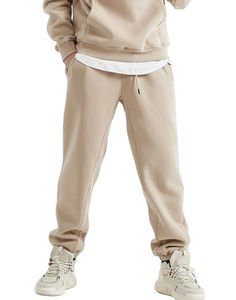 Logo personnalisé d'usine unisexe en vente chaude pantalon de survêtement en coton vierge avec poches latérales pour hommes - Product Image 6