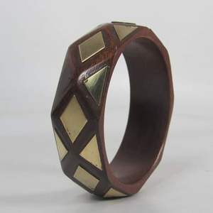 Brazaletes de Madera Hechos a Mano de Primera Calidad para Exportación, Resistentes al Agua, Colores Personalizados, Regalo Empresarial, Acabado Pulido Suave, Moda Femenina - Product Image 2