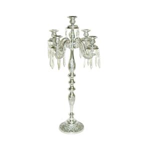 Bougeoir pour dîner à bougie Accueil Hôtels Café Décoration de table personnalisée Support votif en aluminium et métal pour candélabre - Product Image 5