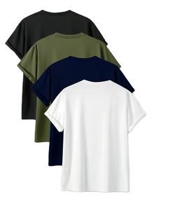 Camiseta de Hombre 100% Algodón de Alta Calidad, Estilo Holgado, Streetwear, Camisetas Personalizadas para Hombre, Ropa Usada - Product Image 3