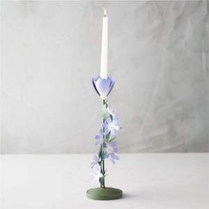 <b>Vintage</b> Gold Leaf Candle <b>Stick</b> Holder Nordic Style Metal Tabletop Decor Set of2 Decorative Taper Holders Wholesale Candle Holder - Product Image 2