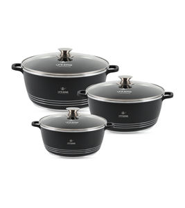Luxury Classic Design 6-Piece <b>Cookware</b> <b>Set</b> with Multi-Layer Non-Stick Coating - Product Image 1