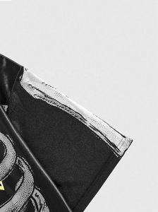 T-shirts imprimés DTF décontractés pour hommes et femmes, tee-shirt en coton graphique, streetwear élégant, mode quotidienne - Product Image 4