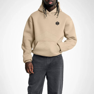 Sweats à capuche surdimensionnés personnalisés avec logo 2026 – Vente en gros de sweats à capuche légers pour hommes - Product Image 2