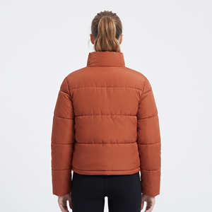 Veste matelassée en duvet de qualité supérieure pour la saison hivernale, design décontracté, personnalisable, respirante, pour femmes - Product Image 4
