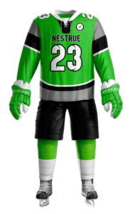 Tarifa de fábrica, conjunto de uniforme de hockey sobre hielo por sublimación personalizado hecho a medida, juego de hockey sobre hielo ecológico con sublimación de tela de poliéster 100% - Product Image 2