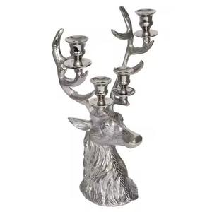 Bougeoir chauffe-plat en métal Décorations d'événement de luxe pour les occasions de Pâques Décor de Noël - Product Image 3