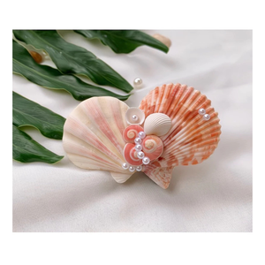 Travel-Inspired Seashell Hair <b>Clip</b>,Unique Ocean Shell Accessories for Women,Ideal for Beach Vacations,Tropical Adventures - Product Image 5