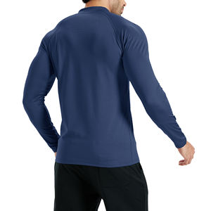 Chemise de compression sur mesure de haute qualité pour hommes, séchage rapide, coupe ajustée, respirante, pour la salle de sport, l'entraînement, couche de base, vêtements de sport - Product Image 2