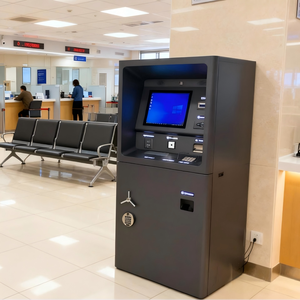 Fabricante de quioscos, cajero automático, quiosco reciclador de efectivo, aceptador de monedas con escáner de huellas dactilares - Product Image 5