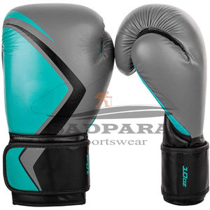 Venta al por mayor de guantes de boxeo profesionales con logotipo personalizado, equipo de entrenamiento de cuero PU, ropa de boxeo cómoda para adultos que luchan - Product Image 4