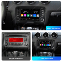 MEKEDE MN-TT-H2 voiture Navigation Headunit voiture écran Android Mp3 lecteur vidéo Radio pour Audi TT MK2 8J 2006-2014