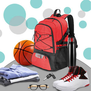 Sac de joueurs de basket-ball en nylon/polyester robuste avec couleurs personnalisables de grande capacité 50-70L et service OEM de logo disponible - Product Image 4