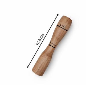 Mortier et pilon en bois massif, industriel japonais, unique, pour broyer les herbes - Product Image 6