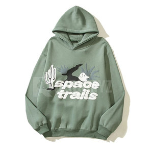 Nouveauté en vente chaude, sweat-shirts en coton mélangé avec impression en relief, style unique, respirant, sweat-shirts pour hommes avec impression en relief - Product Image 1
