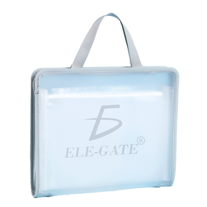 Organizer da Ufficio a Singolo Livello in Plastica Tipo Cartella con 13 Divisori e Chiusura - Product Image 3