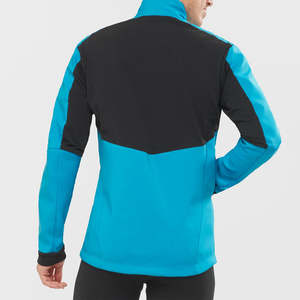 Veste Softshell à logo imprimé personnalisé pour hommes avec fermeture éclair complète Offre spéciale Nouvelle arrivée Veste de randonnée d'hiver au prix de gros - Product Image 2