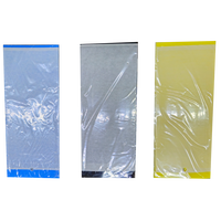 Piège à mouches jetable en carton solide jaune et bleu suspendu de 25x40 cm, planche collante imperméable, contrôle des parasites écologique, collant pour thrips