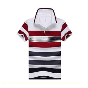 เสื้อโปโลแขนสั้นสำหรับผู้ชายกีฬาผ้า PK เทรนด์ฤดูร้อนผลิตตามสั่ง - Product Image 6