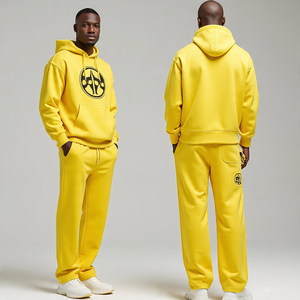 Hombres Cargo Pantalones y Jersey Sudadera con capucha Otoño Invierno Chándales/Algodón Multi bolsillos Transpirable/Pierna ancha Pantalones rectos holgados - Product Image 6