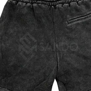 Pantalones Cortos Casuales para Hombre Hechos en Pakistán, Lavado Ácido, Cintura Media, 100% Algodón, Alta Calidad, Cómodos, con Contraste de Color - Product Image 6