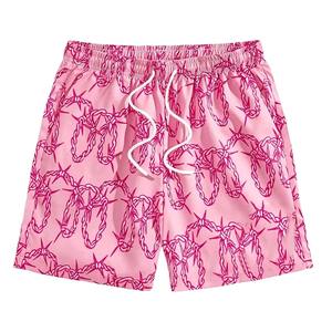 Custom Logo Customized Polyester All <b>Over</b> Print 5 Inch Inseam Double Men'S Custom Mesh <b>Shorts</b> With Pockets - Product Image 1