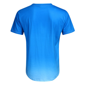 เสื้อยืดคอกลมแขนสั้นทรงปกติสำหรับผู้ชาย ลายใบไม้เขตร้อน ผ้าเจอร์ซีย์คอตตอน ระบายอากาศได้ดี เหมาะสำหรับใส่ลำลองในฤดูร้อน - Product Image 2