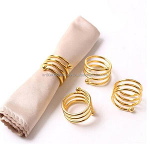 ผู้ผลิตแหวนผ้าเช็ดปากโลหะในเครื่องครัวบนโต๊ะและบนโต๊ะอาหารสําหรับตกแต่งทุกโอกาสในราคาที่สมเหตุสมผล - Product Image 5