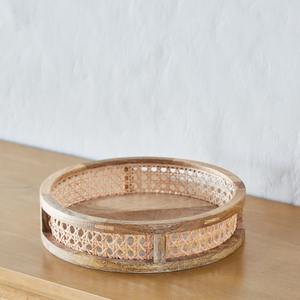 Premium personnalisé moderne de luxe en métal artisanat plateaux de service multifonctionnel mariage Ramadan décoratif diverses Options de couleur - Product Image 1