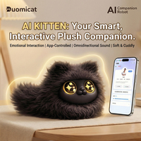Animal en peluche IA avec compagnie émotionnelle et fonction de racontage d'histoires pour les enfants, idéal pour les cadeaux de fête, fabricant OEM