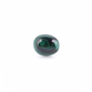 Perles de malachite (pierre de rein) polies de 14,7 carats, 10 mm, pierres précieuses minérales naturelles, vertes, taille marquise - Product Image 1