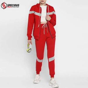 Nouveauté, best-seller d'usine, survêtement décontracté à capuche pour femmes, pantalon de jogging, coupe régulière, couleur contrastée, nouveau design, adulte - Product Image 3