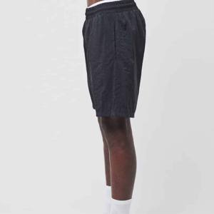 Men's Athletic Nylon Spandex Drawstring Joggers Wholesale Summer Shorts with Pattern Decoration Casual XS Gym Shorts for Running - Product Image 2