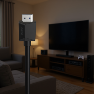 Câble HDMI 4K noir de 1,5 m avec Ethernet Audio & Vidéo 00205005 - Product Image 3