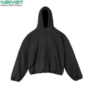 Nouveauté, sweat à capuche court zippé d'hiver de haute qualité, coupe classique pour homme, polaire respirant, 100% coton, personnalisable - Product Image 2