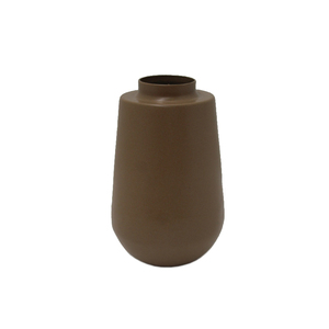 Hecho a mano a granel nuevo estilo Beige hierro Metal florero hogar boda Mesa decorativa latón diseño costero - Product Image 5