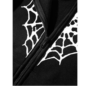 Sudadera con Capucha Negra Clásica para Hombre 2025/2026, 100% Algodón, Invierno, Lisa, con Bolsillo, Secado Rápido, Transpirable, Casual para Uso Diario - Product Image 3