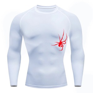 Summer Premium Casual Plain Rash Guard New Stylish Slim Fit Breathable Shirt 2025 Men's Customize Jogging Wear - Product Image 1