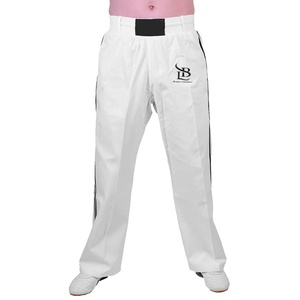 กางเกงมวยคุณภาพสูงขายส่งใหม่สำหรับผู้ชาย และชุดศิลปะการต่อสู้โลโก้สั่งทำ กางเกงคาราเต้ มวย ราคาถูก - Product Image 1