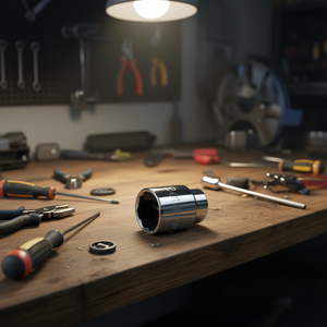 3/8\" Female Square Drive Polygonal Mouth Chrome-Plated <b>Socket</b> Wrenches - Product Image 3