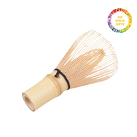 Fouet à matcha japonais traditionnel, construction en bambou naturel, crée une mousse de thé lisse et crémeuse