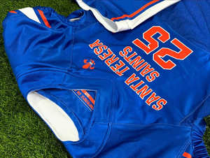 Nuevo Diseño Personalizado de Camiseta de Fútbol Americano, Uniforme de Fútbol Americano, Uniformes de Manga, Tallas Grandes, Estampados de Verano - Product Image 4