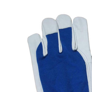 Nouveau dernier Style Premium qualité peau de vache peau de chèvre cuir Construction travail main sécurité assemblage gants doux conducteur gants - Product Image 4