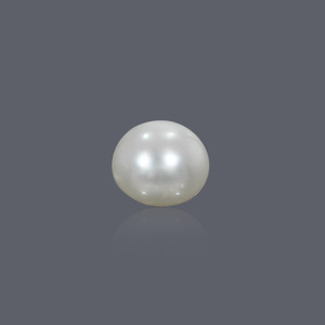 Perle de Basra 2,75 carats, naturelle, d'eau douce, blanche, en forme de riz, perle lâche pour la fabrication de bijoux, trou personnalisé - Product Image 2