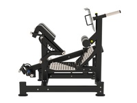 Équipement de fitness professionnel pour salle de sport, Station d'entraînement multifonctionnelle à charge libre pour extension des hanches à 45 degrés et exercices de renforcement des fessiers et du tronc