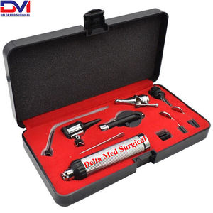 Ensemble ORL professionnel rechargeable LED avec batterie intégrée + chargeur intégré de Delta Med Surgical - Product Image 1